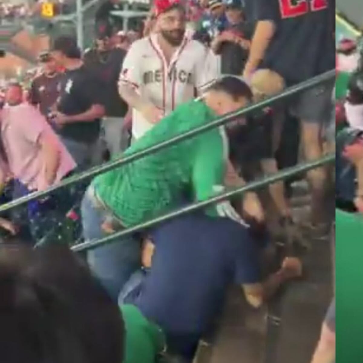 Clásico Mundial de Beisbol: Fans de México y EE.UU. protagonizan salvaje pelea – Publimetro México
