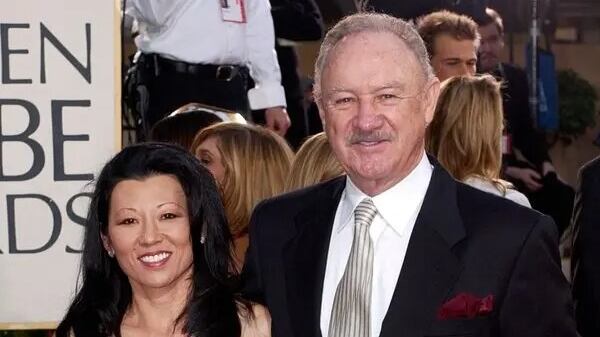 Gene Hackman y su esposa