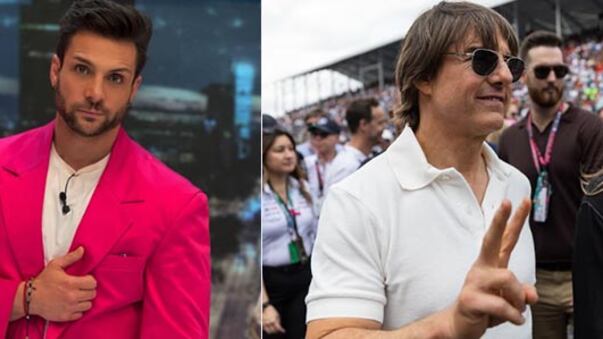 Nicola Porcella y Tom Cruise parecido