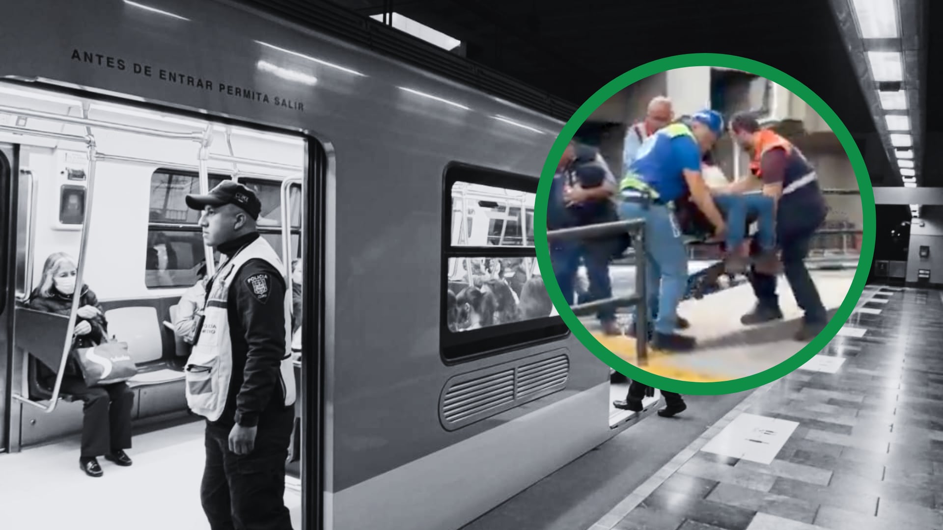 El STC confirmó que no hubo fallas en la escalera eléctrica y que el incidente derivó de una pérdida de equilibrio por parte de una usuaria.