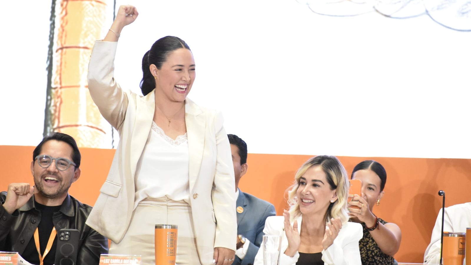 Movimiento Ciudadano renovó este domingo su dirigencia estatal en Aguascalientes para el periodo 2026-2029. Foto: cortesía.