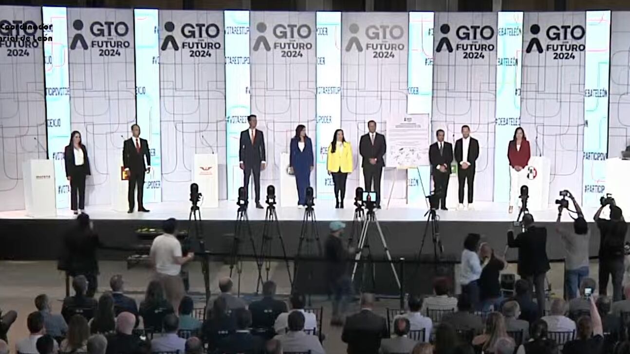 GTO con futuro reunió a los siete candidatos a la alcaldía.