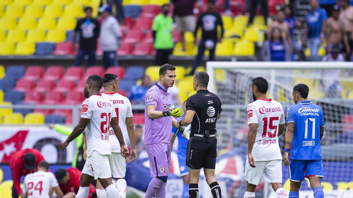 Sebastián Jurado portero Cruz Azul