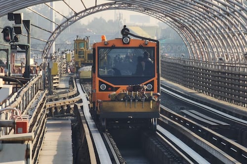 Metro CDMX renueva durmientes de la Línea B para reforzar seguridad en Ecatepec y Nezahualcóyotl