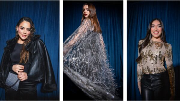La nueva colección de fiesta se compone de prendas en tonos metalizados como el dorado, el plata y el cobre