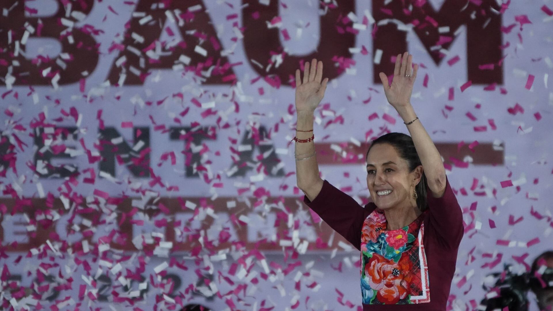 “¡Yo no llego… llegaremos todas las mujeres!”: Claudia Sheinbaum