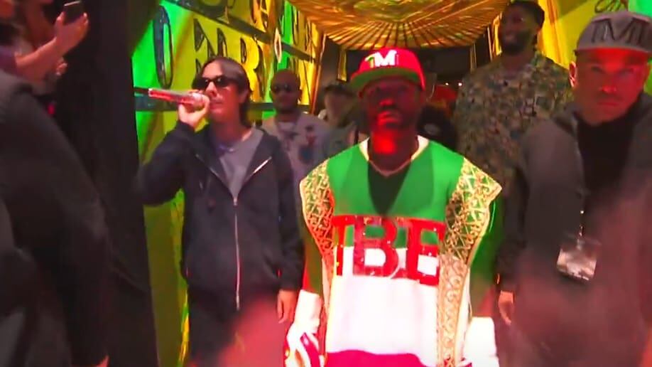 Mayweather y Natanael Cano