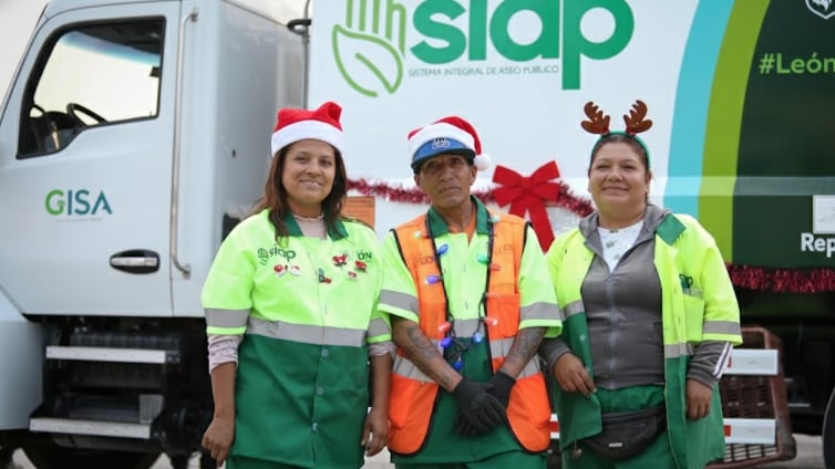 Las fiestas llegan con muchas basura también.
