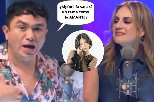 Reportero de Flor Rubio violenta a Ángela Aguilar: “¿Algún día sacará un tema como la amante?”