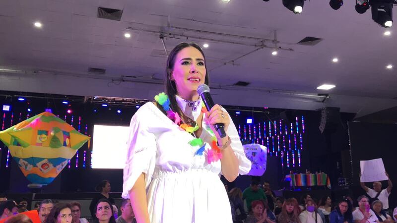 Durante su discurso reprochó el actuar de Claudia Sheinbaum cuando Rosario Robles estuvo en prisión acusada de peculado.