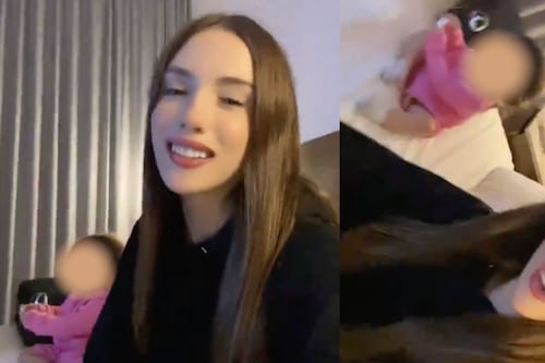 Marianne Gonzaga se burla de supuesta orden judicial tras “huir” con su hija y publicar un corrido en TikTok