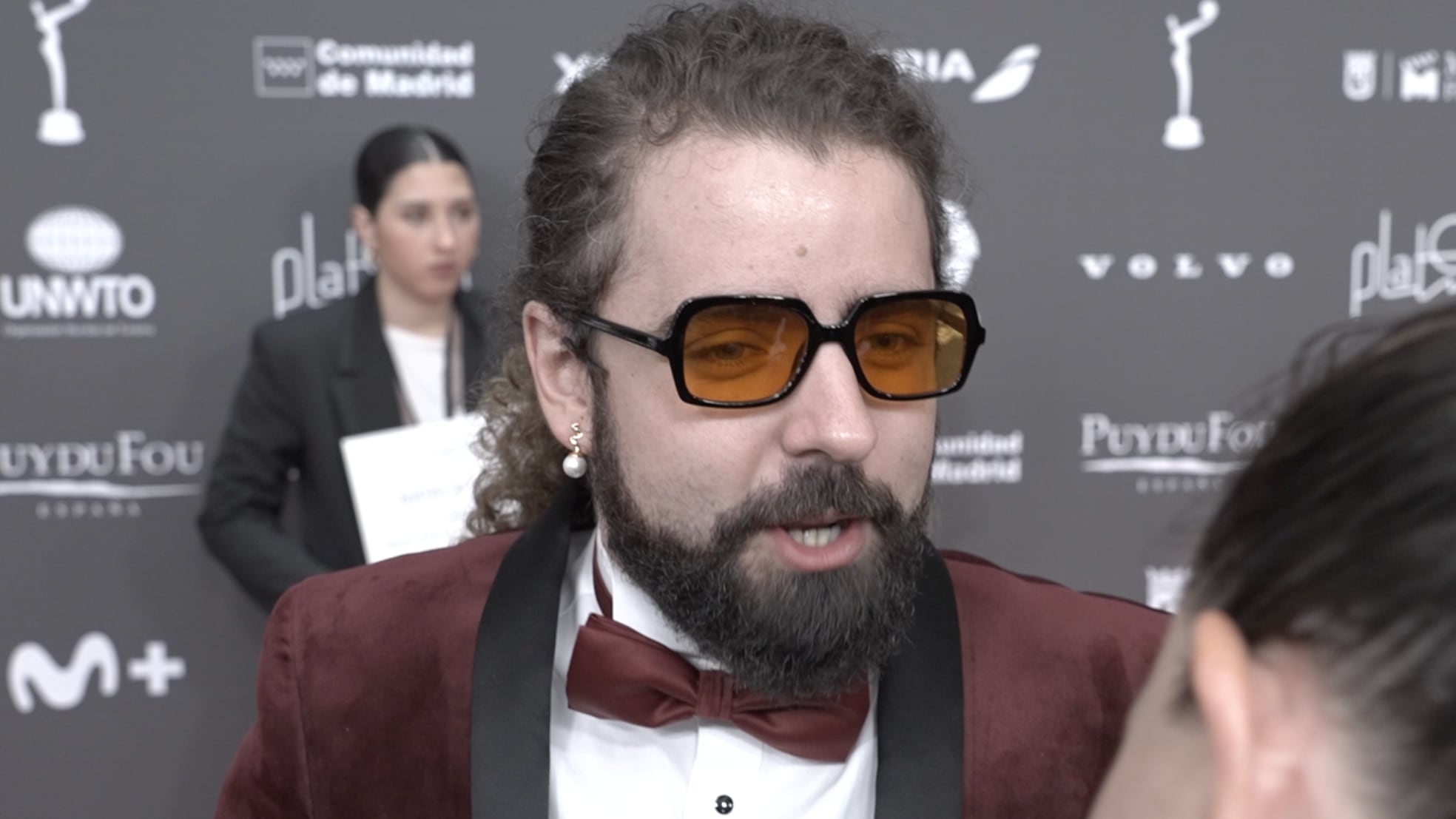 Javier Ibarreche en los Premios Platino 2023