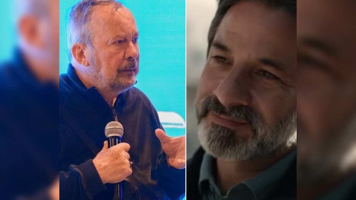 Mauricio Fernández y Miguel Rodarte, quien interpreta a Marcos Parra.