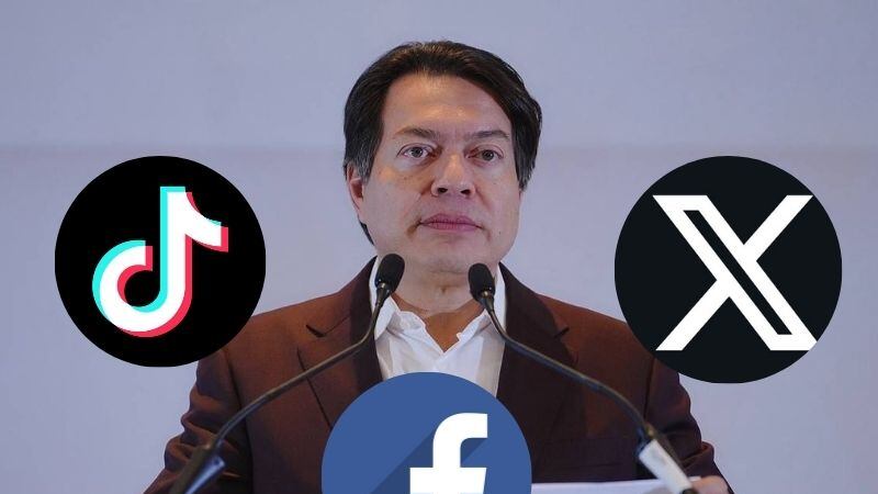 Mario Delgado exige a Meta, TikTok y X erradicar cuentas falsas