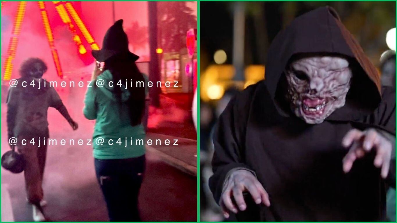 Monstruo de parque de diversiones abusa sexualmente de amigas en Festival de Terror