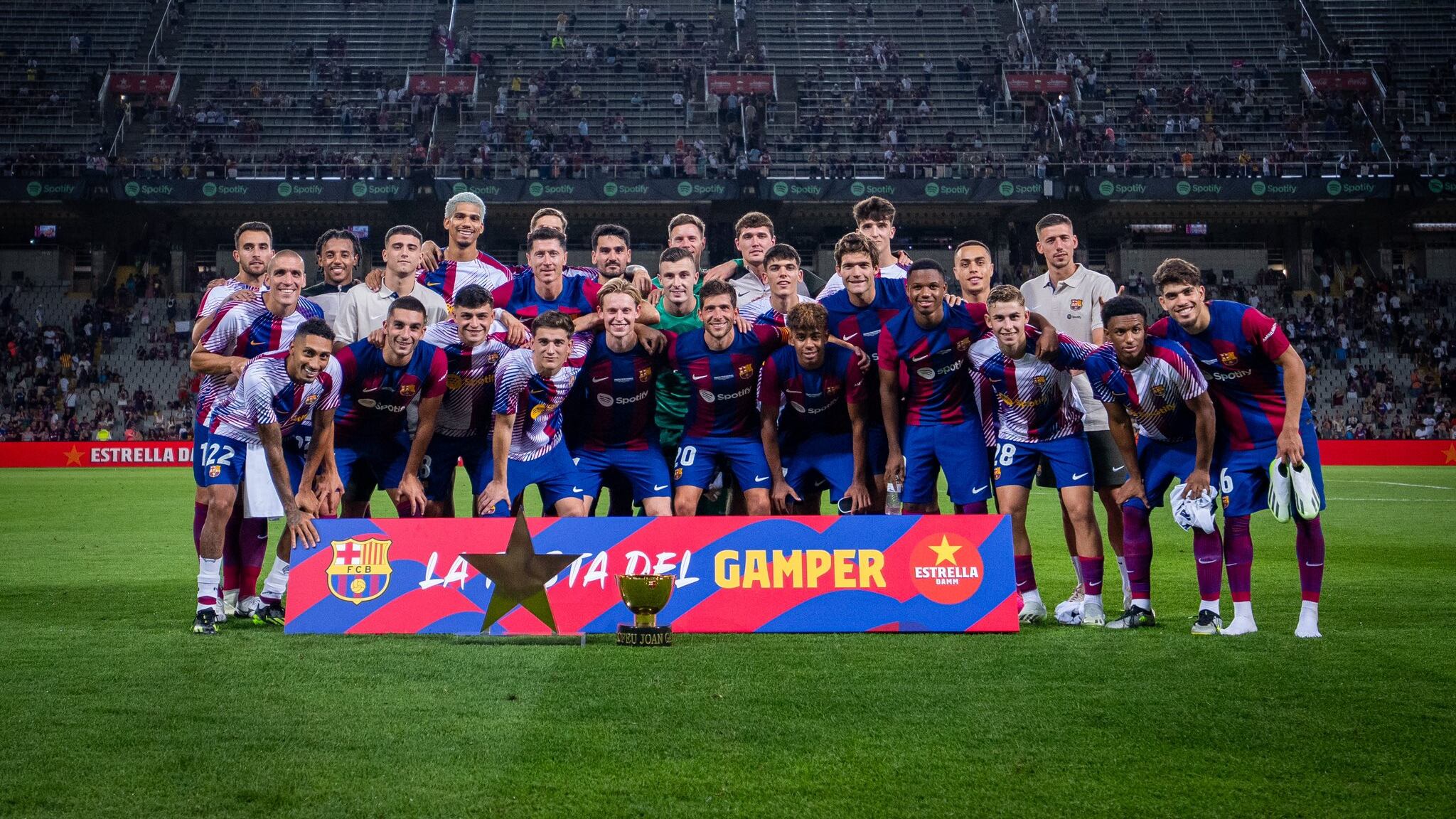 Barcelona conquistó su trofeo Joan Gamper número 46.