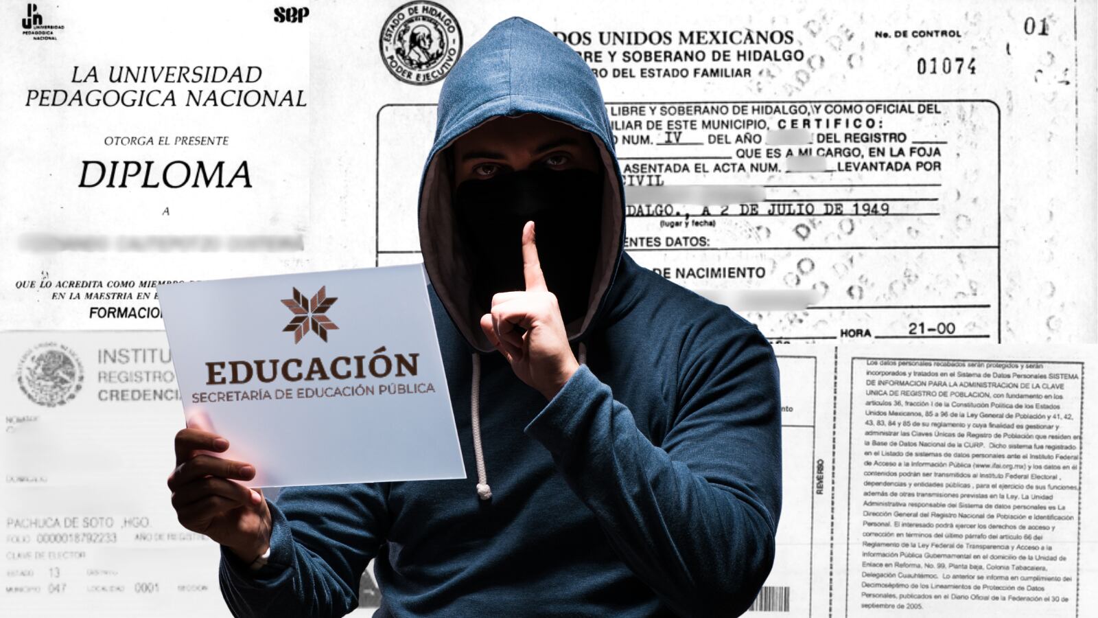 Datos de estudiantes y maestros de Hidalgo fueron vulnerados por un ciberataque; el hacker Masco presume acceso a 20 TB de información.