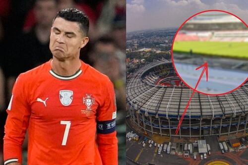 ¿Estará listo? Así se ve el Estadio Azteca a semanas de recibir a Cristiano Ronaldo