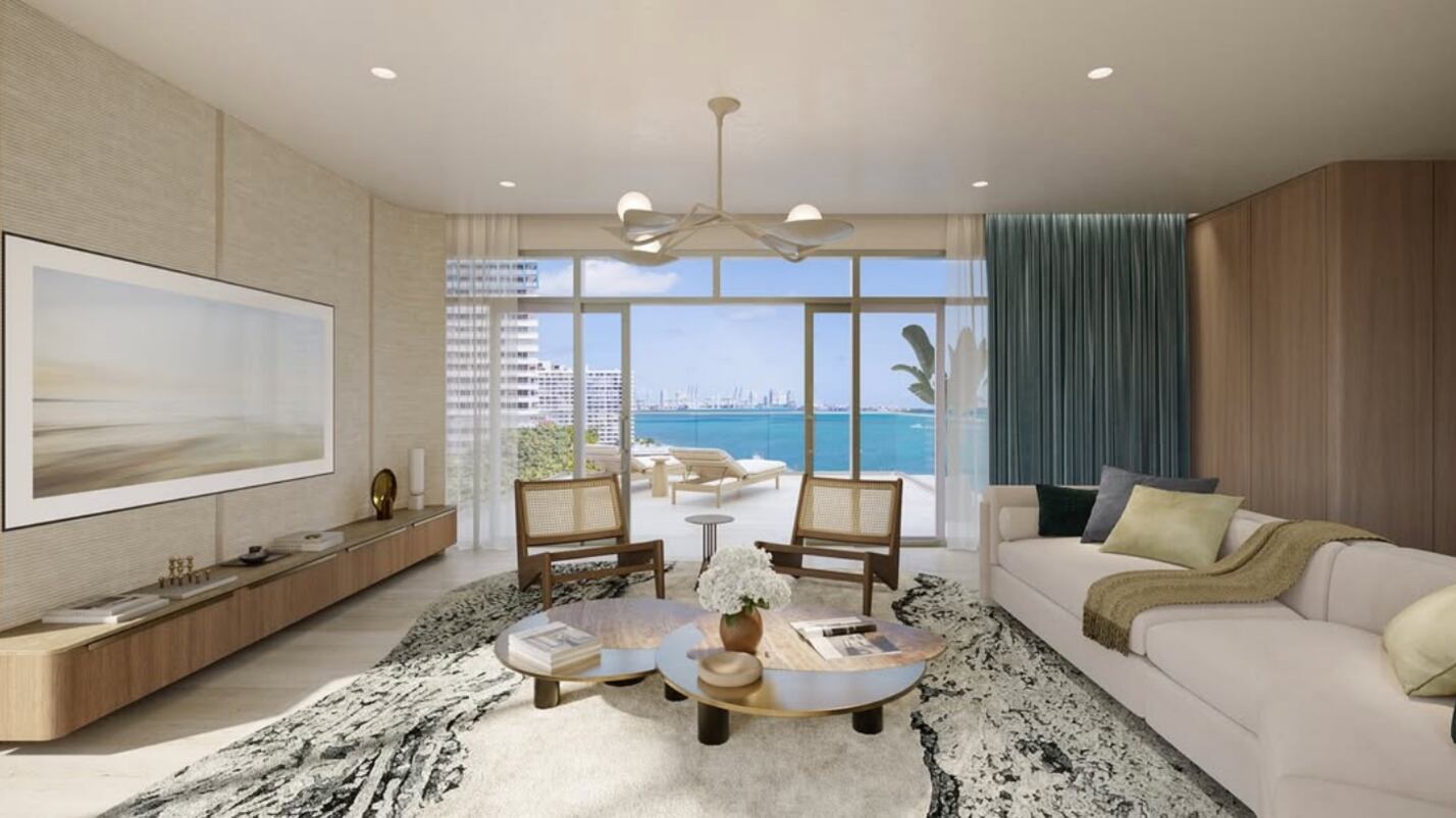 Así es la lujosa residencia de Checo Pérez en Miami.