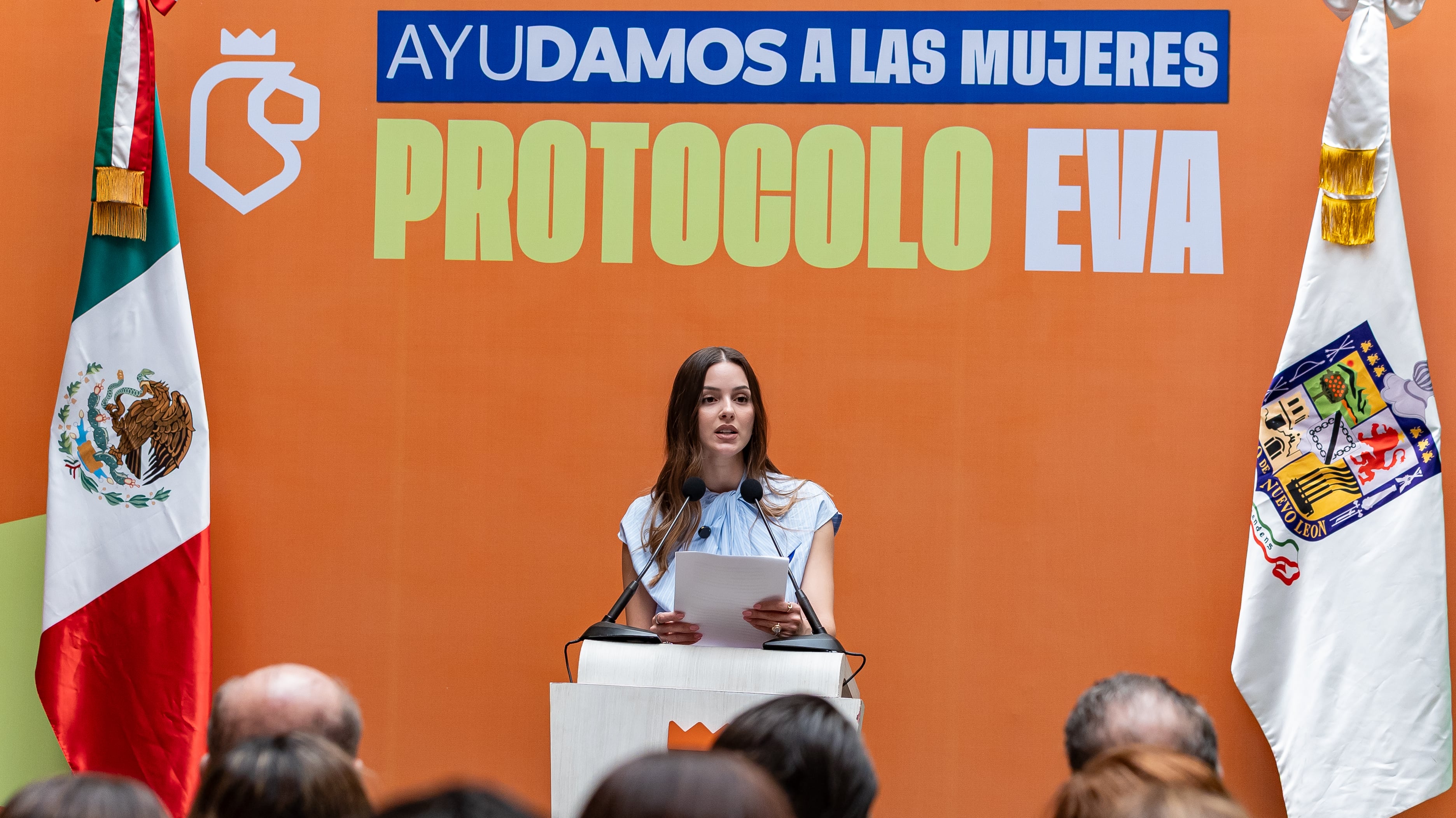 Mariana Rodríguez destacó que en Nuevo Nuevo León, las mujeres son prioridad.