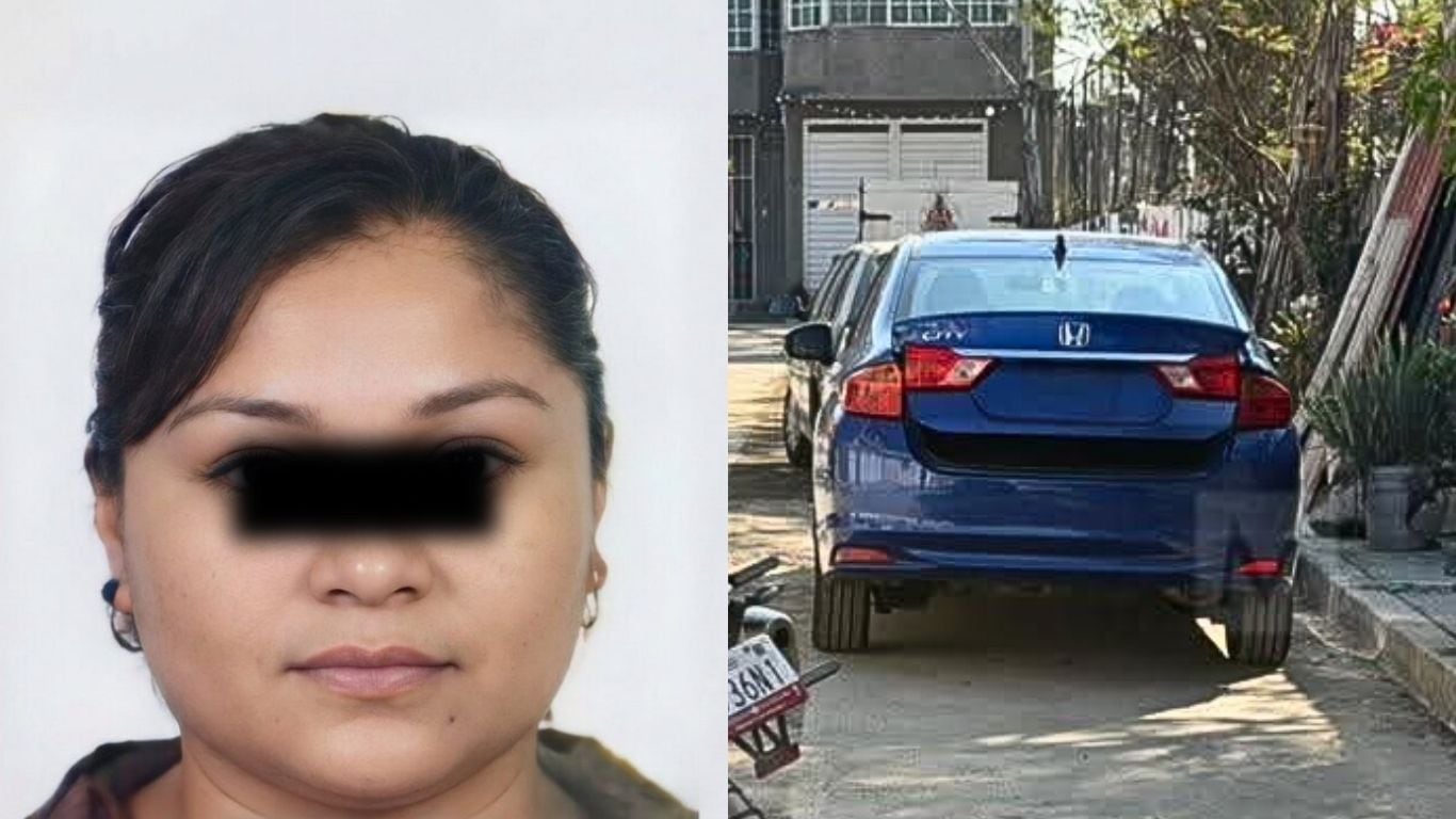 Enfermera que atropelló y arrastró a un motociclista continúa prófuga