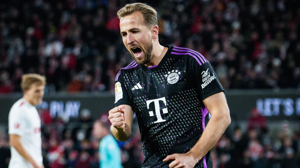 Harry Kane ya suma 22 goles con la playera del Bayern Munich.