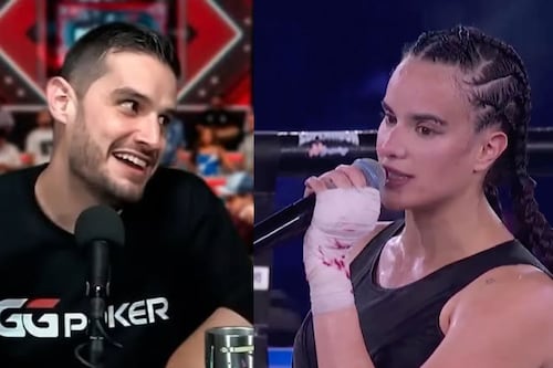 Adrián Marcelo reacciona a la derrota de Gala Montes tras combate contra Alana Flores