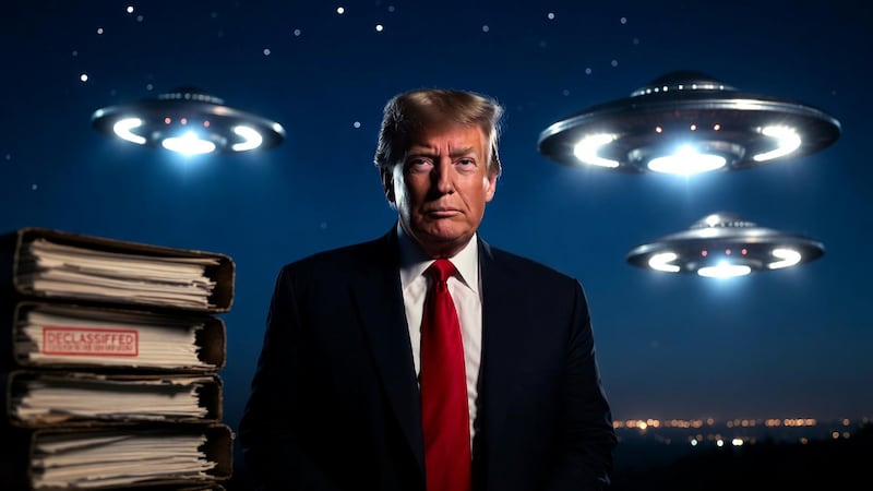 ¿Trump admite la existencia de ovnis? Ordena liberación de archivos sobre vida alienígena