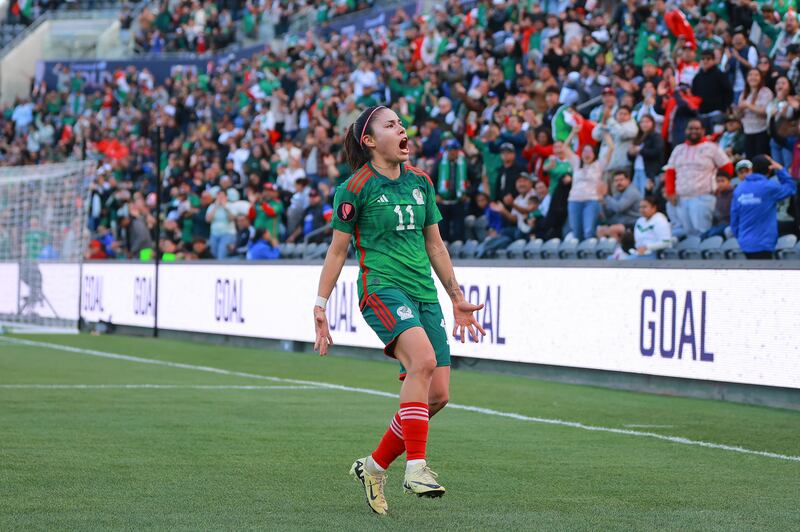 Jacqueline Ovalle marcó un doblete ante Paraguay.