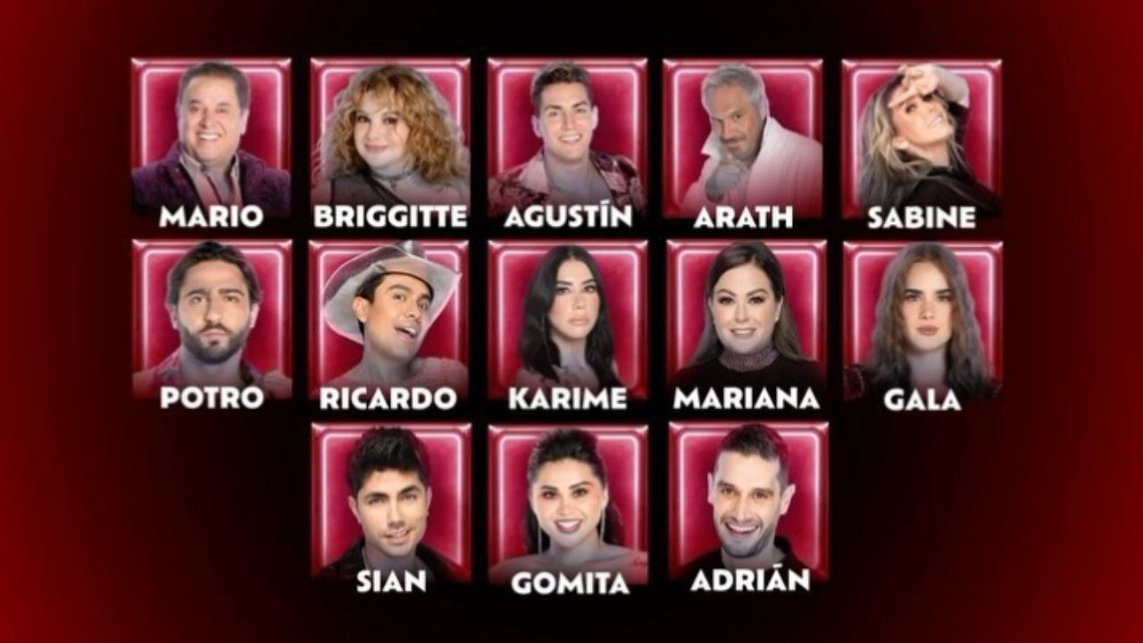 Nominados de 'La Casa de los Famosos México'