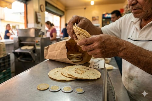 Tortilla de a peso: lista oficial exhibe lo que pagas