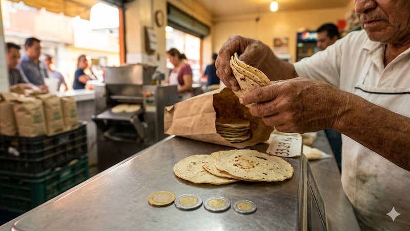 Tortilla de a peso: lista oficial exhibe lo que pagas