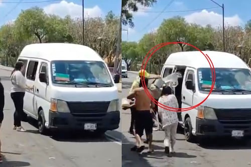 Video: Indignante broma en Sábado de Gloria; jóvenes detienen una combi y empapan a los pasajeros