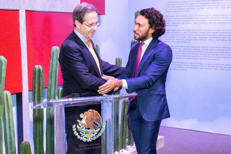 Inauguración de la exposición Mexican Geniuses