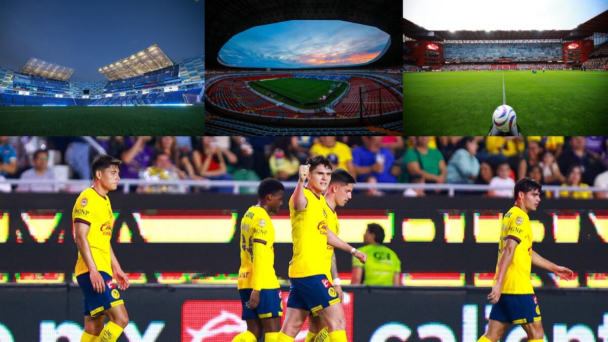 América y sus estadios como local