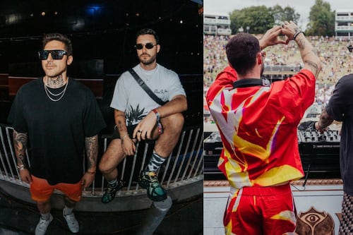 Tom and Collins sorprenden en CDMX para vivir la fiebre del fubtol de una manera muy musical