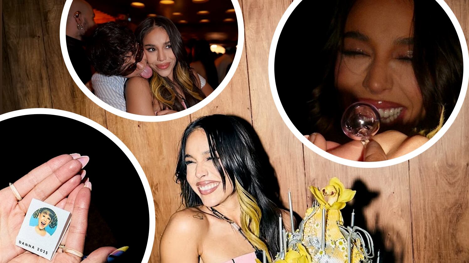 La cantante tuvo una fiesta previa