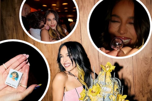 Danna tiene prefestejo por sus 30 años con su María Belén, su novio... ¿y un anillo?