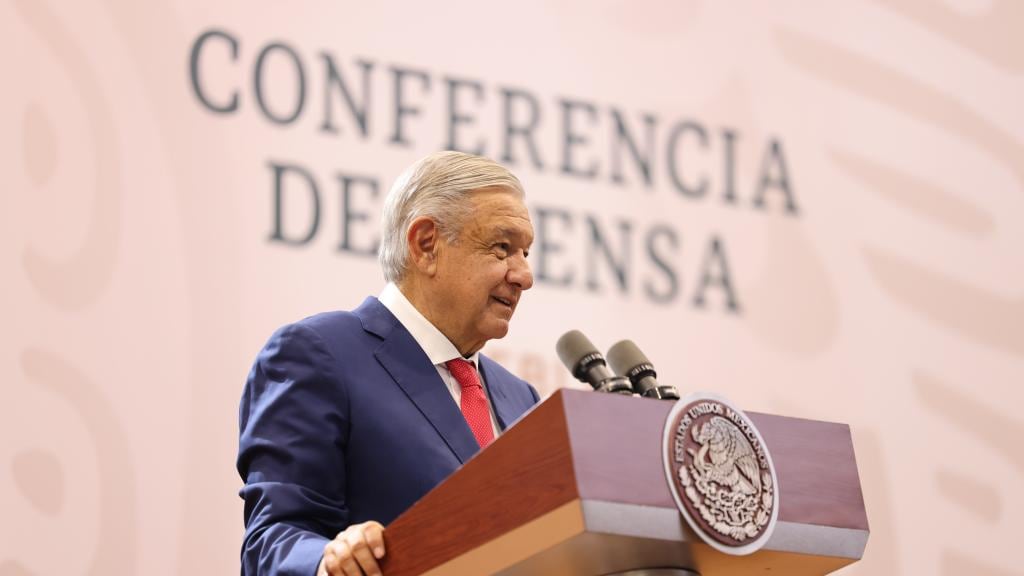 La conferencia se realizó en Puebla, donde el presidente encabezará el 161 aniversario de la Batalla de Puebla