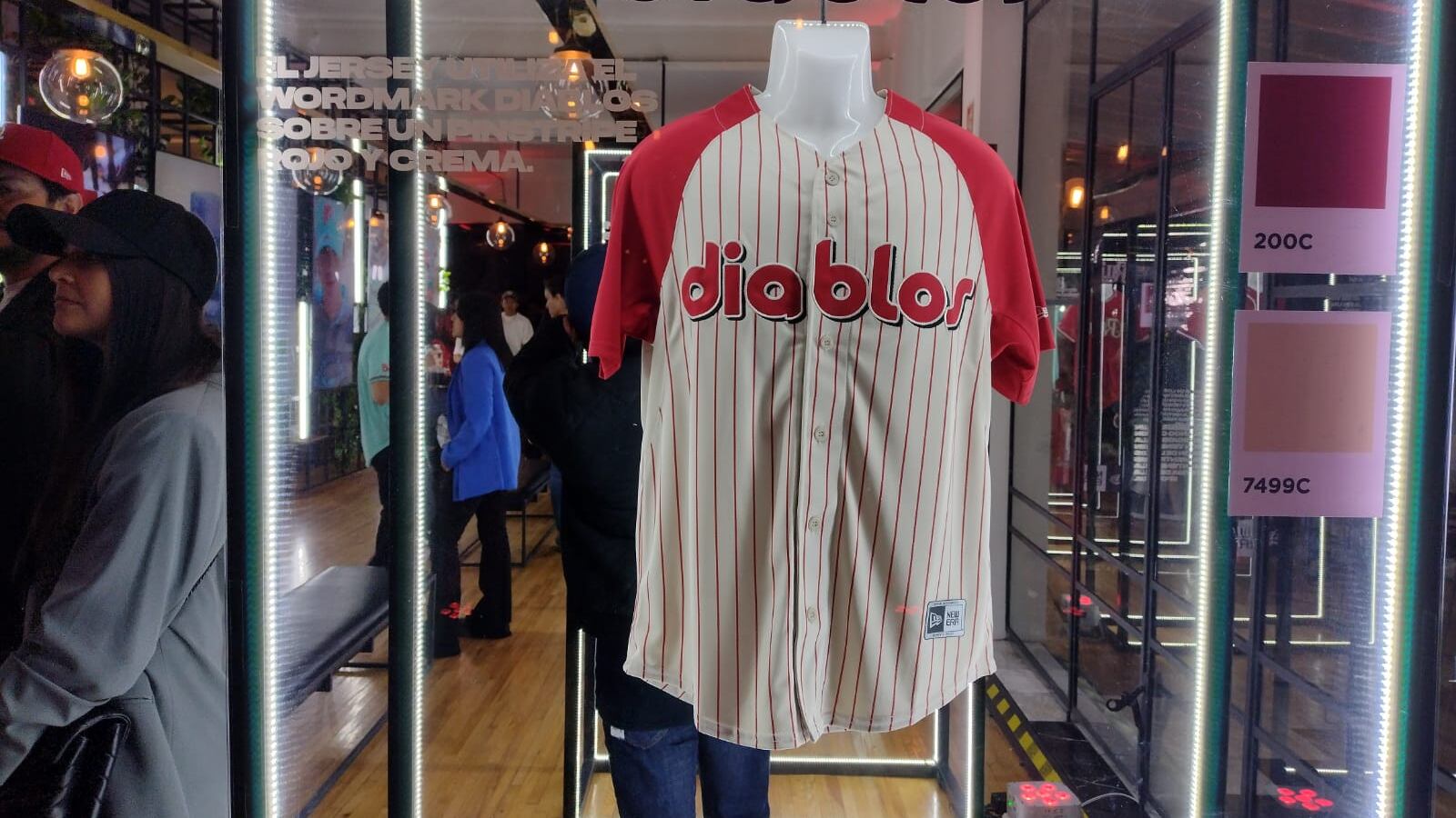 Así lucen las franelas de Diablos