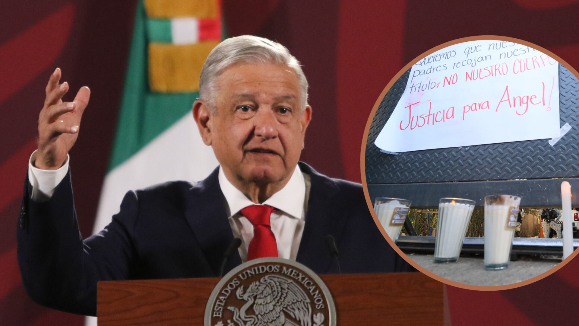 El presidente habló de la muerte de un estudiante de la Universidad de Guanajuato en un operativo de la Guardia Nacional