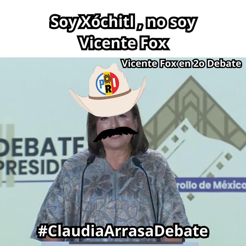 Memes del segundo debate presidencial