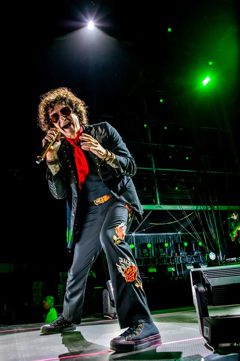 El cantante cerró su gira por México