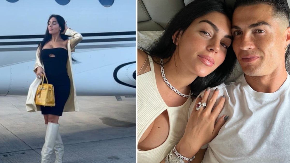 Georgina Rodríguez y Cristiano Ronaldo