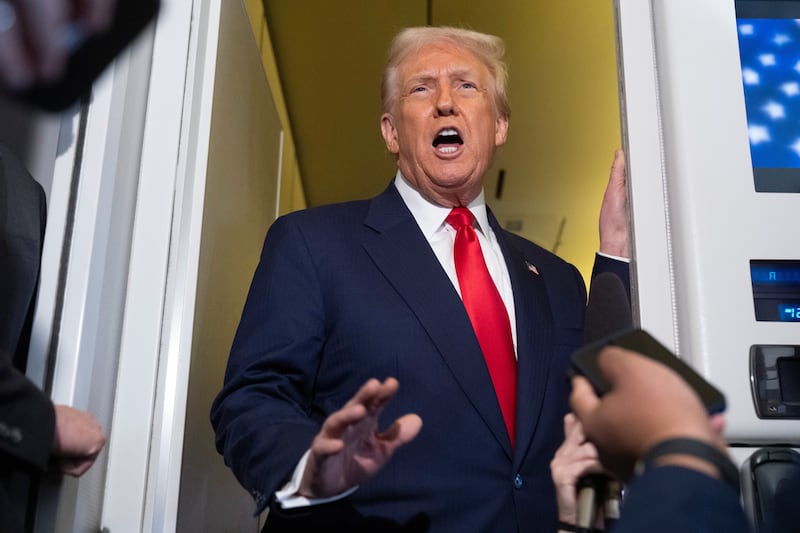 Donald Trump en China