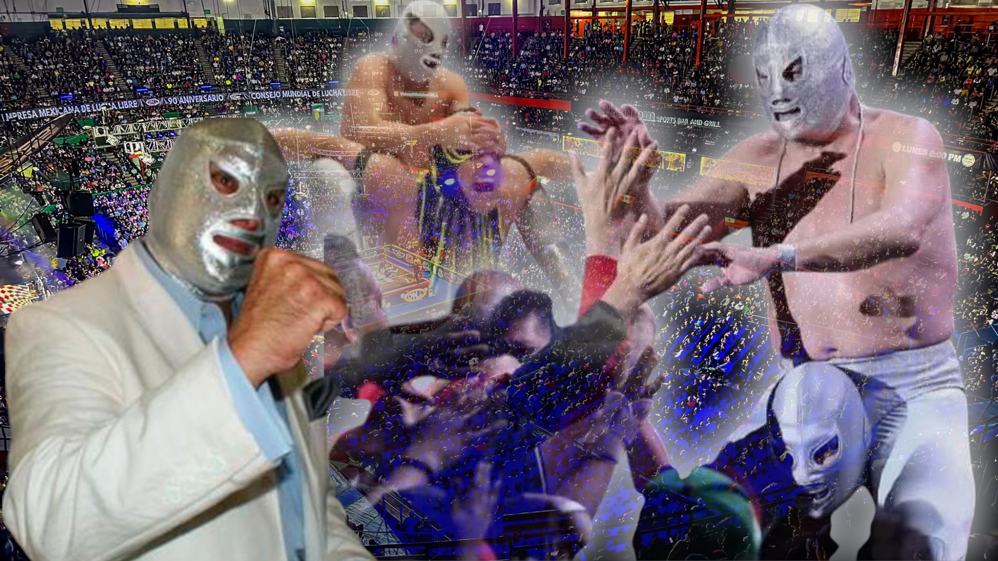 El hijo del Santo le arrancó la máscara a Misterioso Jr.