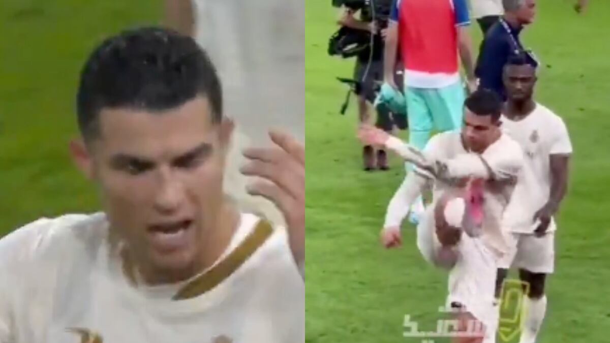 El portugués salió molesto tras perder el encuentro I Redes