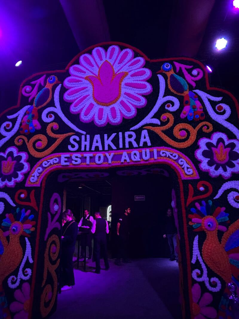 Shakira plasma su historia musical en ‘Estoy Aquí Experience’