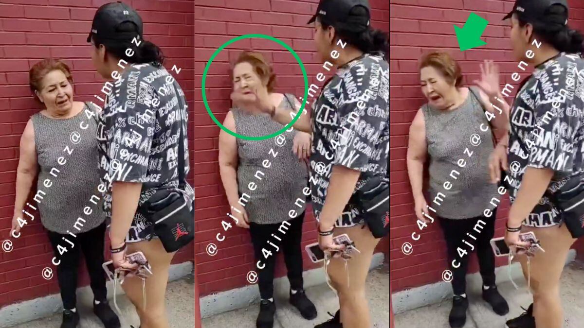 Video: Mujer cachetea a adulta mayor en CDMX; presume protección de su papá funcionario