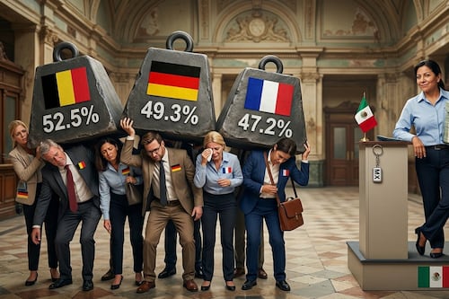 ¿Te duele el ISR? Ni te quejes: en México pagas menos que en otros países